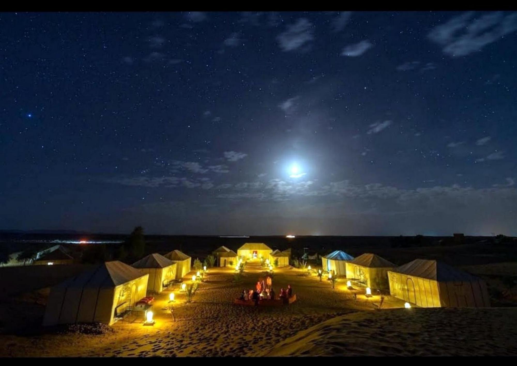 La Vallee Des Dunes - Auberge, Bivouacs Et Excursions Bed & Breakfast Merzouga Exterior foto